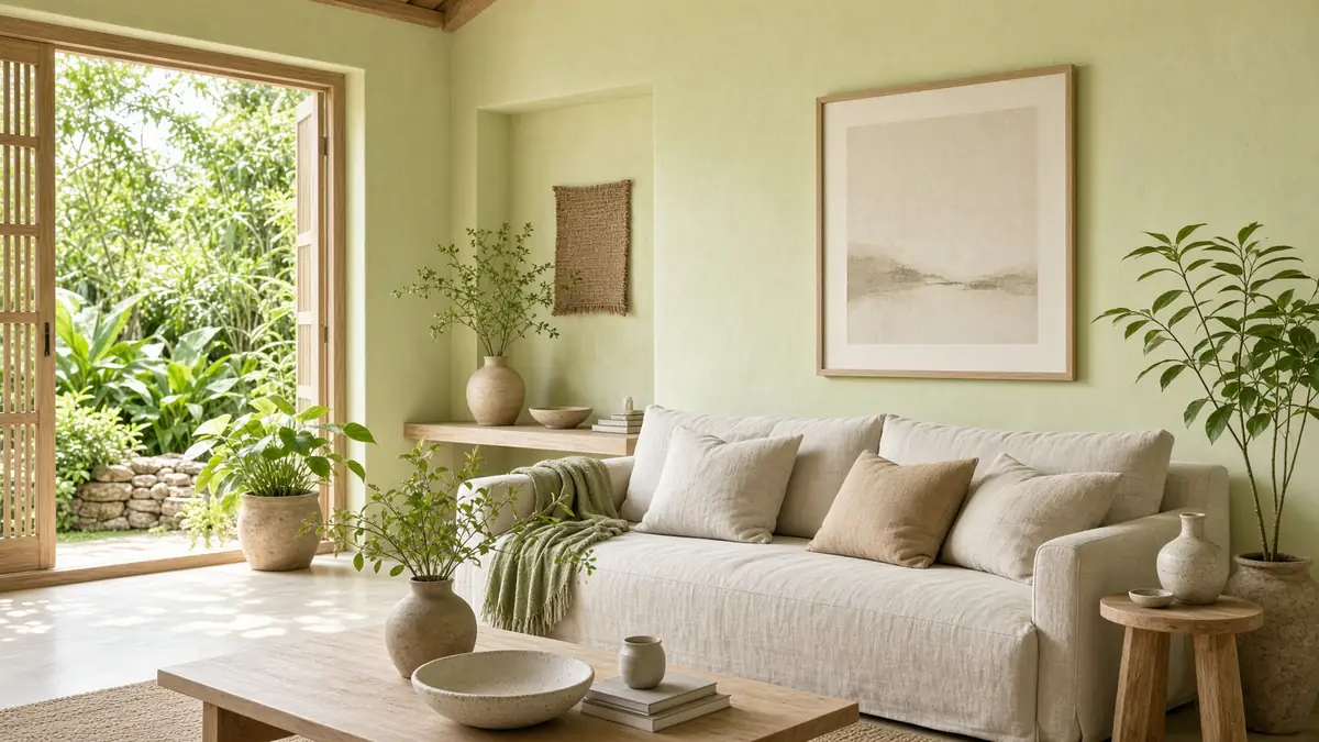 Nhà wabi-sabi mới: tường vôi, gỗ sấy, mái than, sân sỏi — thiết kế Kon Tum