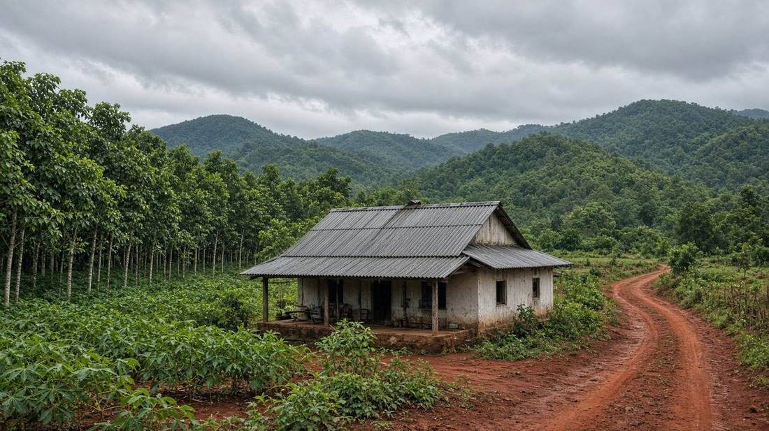Xây nhà Sa Thầy: rẫy, ven suối, đường mùa mưa — khác Đắk Hà